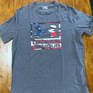 Under Armour Patriotic Graphic Tee - Gray